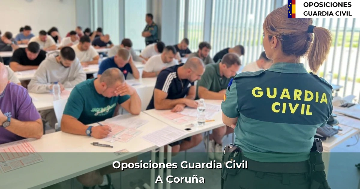 Oposiciones Guardia Civil en A Coruña