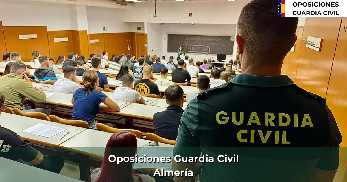 Oposiciones Guardia Civil en Almería