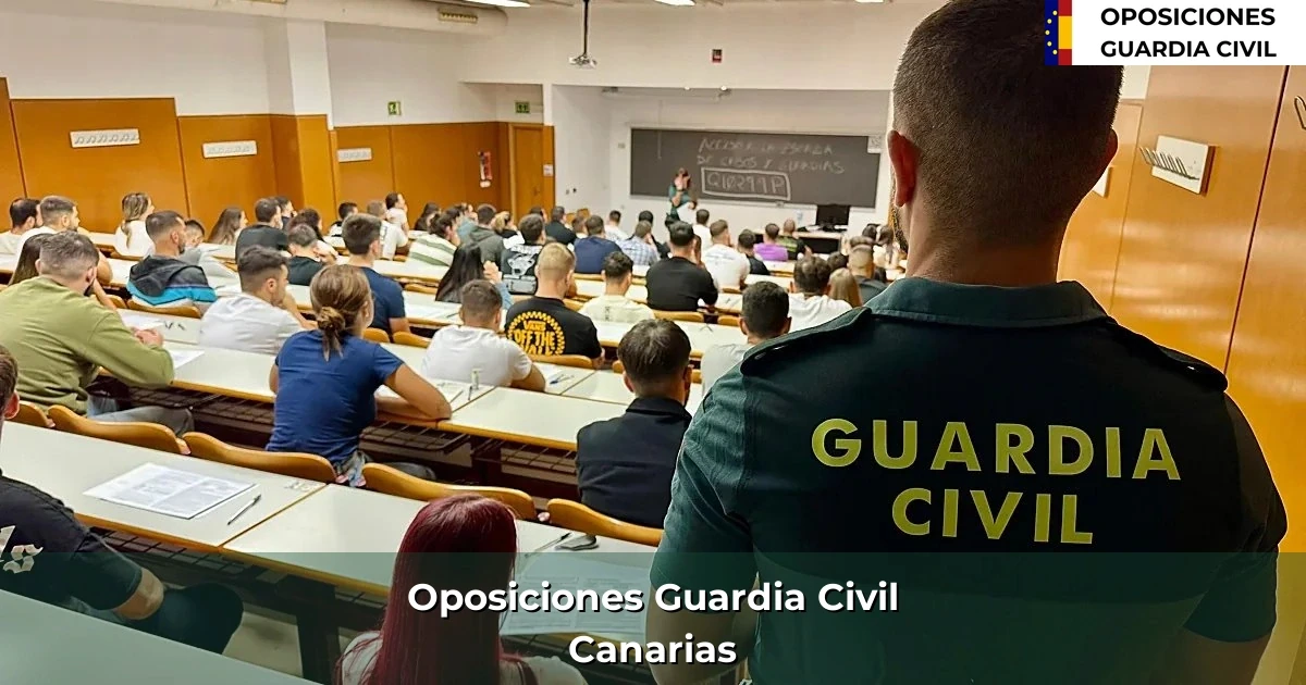 Oposiciones Guardia Civil en Canarias