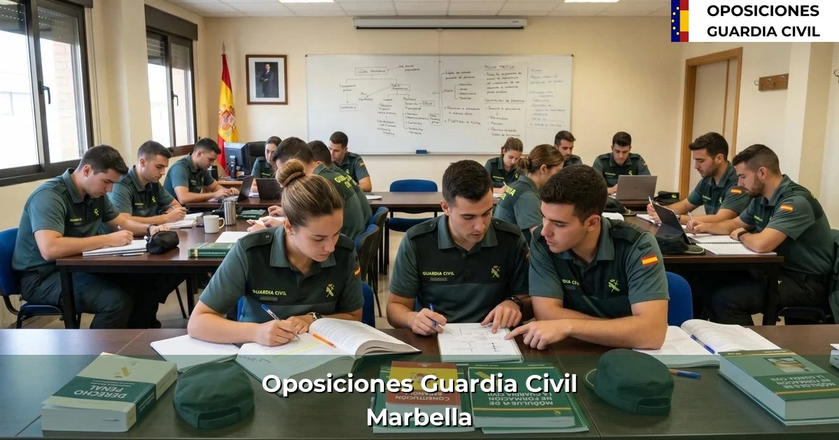 Oposiciones Guardia Civil en Marbella