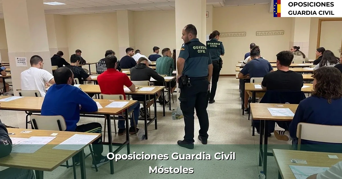 Oposiciones Guardia Civil en Móstoles