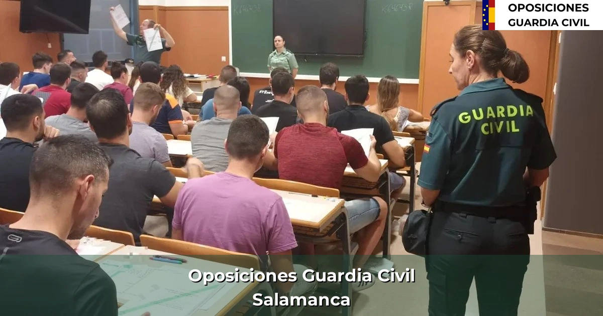 Oposiciones Guardia Civil en Salamanca