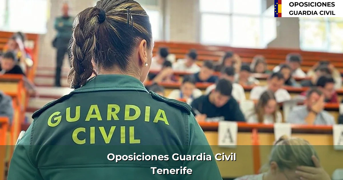 Oposiciones Guardia Civil en Tenerife