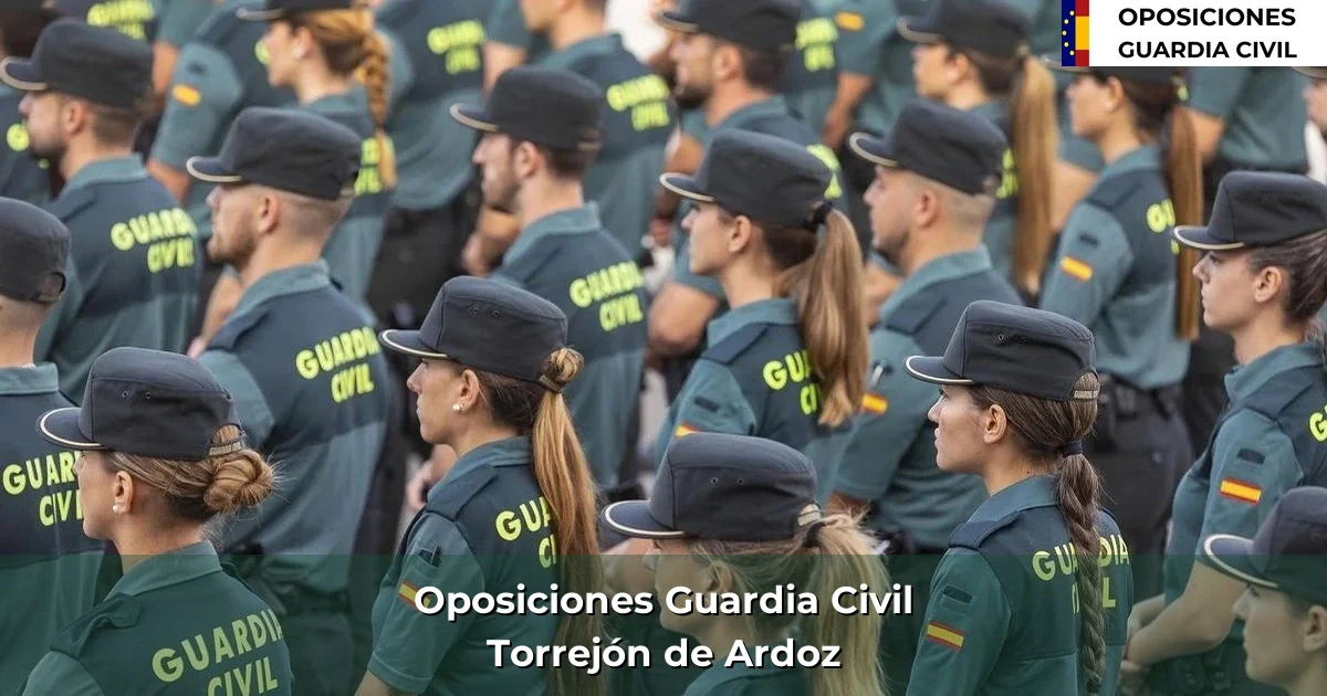 Oposiciones Guardia Civil en Torrejón de Ardoz