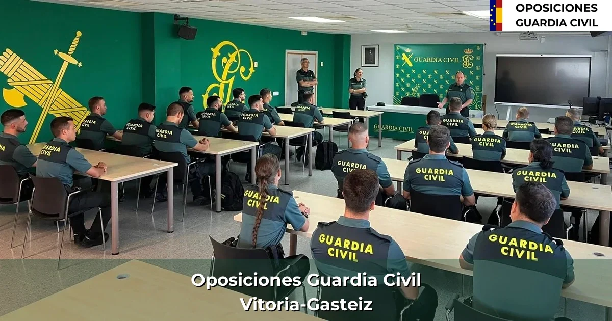 Oposiciones Guardia Civil en Vitoria-Gasteiz